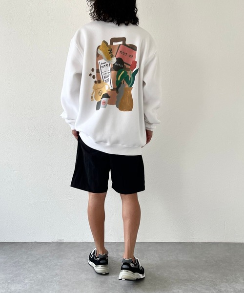 スウェット レディース “Departure with coffee” sweat / short trip｜zozo｜10