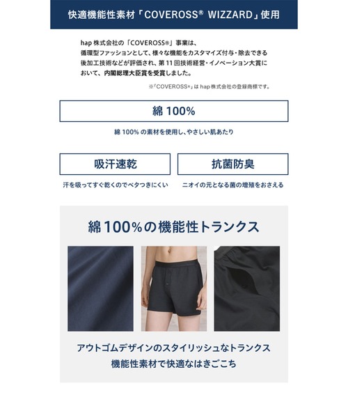 トランクス テレビ千鳥】紹介商品 ニットトランクス（前あき） CK9890