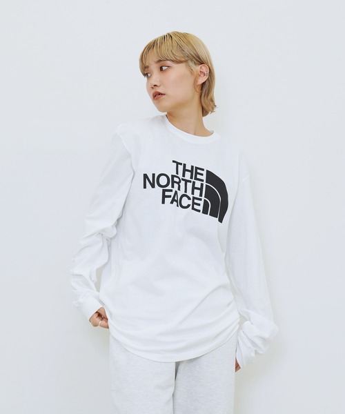 THE NORTH FACE ロングTシャツ JUMBO HALF DOME TEE 海外限定 THE NORTH FACE ロングTシャツ JUMBO HALF DOME TEE 海外限定