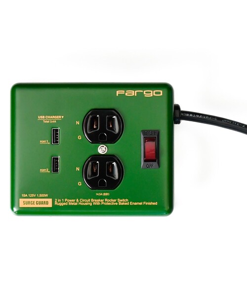 FREAK'S STORE Fargo/ファーゴ STEEL TAP USB 3.4A/AC4個口 USB