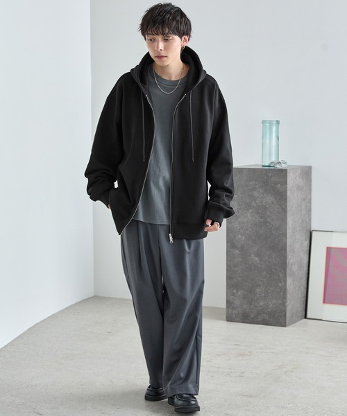 MONO-MART（モノマート） パーカー ヘビーウェイトルーズベーシック