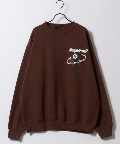 スウェット・トレーナー Belton Over Sweat Shirt (3color) Prime-Over Chemical Over-Dye Sweat Crew Knit Pullover