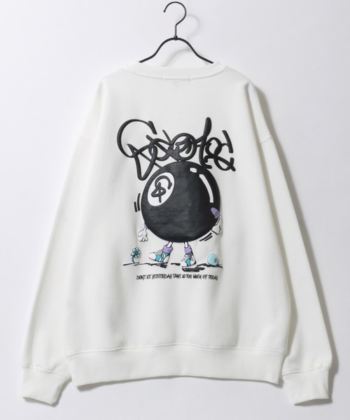 ★★★新品未開封★金属バット★スウェット★トレーナー★Mサイズ★★★ MARKM] KITTEN CREWNECK SWEATSHIRT ☆大人気☆ (MARKM