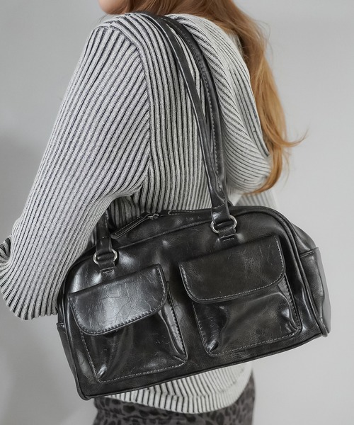 ESSENTIALS　ボストンバッグ NANO universe ボストンバッグ 「ESSENTIAL LINE」ガーメント