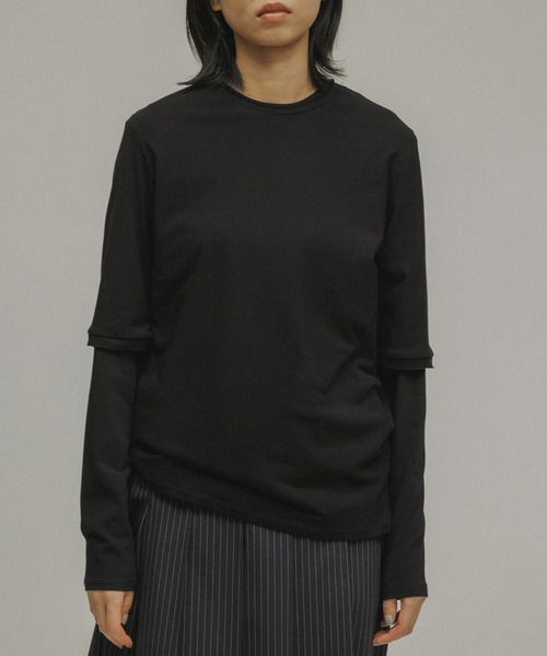 tシャツ SHEER RAYERED TEE レディース メンズ M TO R tシャツ SHEER RAYERED TEE レディース メンズ