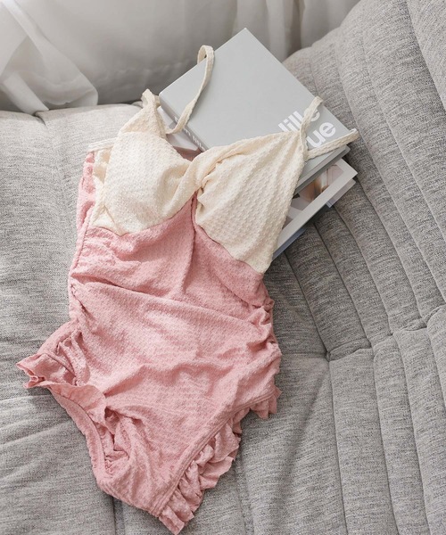 Girly Doll 水着 ボレロ付きワンピース水着 スイムウェア2点