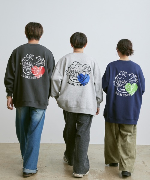 Remember. スウェットカットソー MEDIUM ブラック メンズ : ZOZOTOWN 