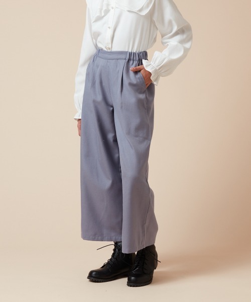 サスペンダー付きワイドパンツ a.v.v（アー・ヴェ・ヴェ） パンツ 「160」サスペンダー付きワイド