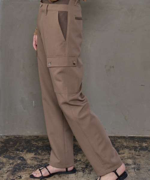 [ミュエルシック] パンツ ロワールパンツ レディース 263560019 モカ Muel Chic カーゴパンツ Loire Pants ロワールパンツ レディース