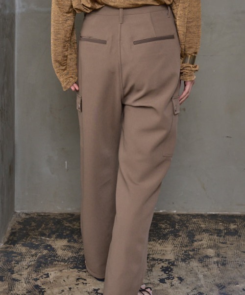 [ミュエルシック] パンツ ロワールパンツ レディース 263560019 モカ Muel Chic カーゴパンツ Loire Pants ロワールパンツ レディース