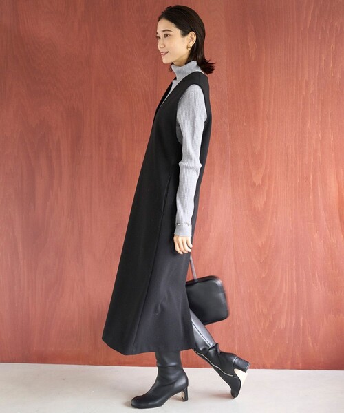 UNFILO（アンフィーロ） スカート ウールライク ジャンスカ : ZOZOTOWN