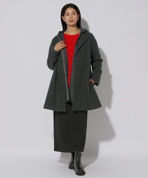 Elura エルーラ 中綿ロングコート 大きいサイズ ゆったり XL ブラック 新品】 ロングコート ブラックフォーマル Elura XLサイズ - メルカリ