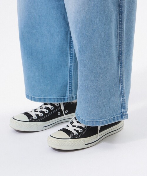 Gramicci ワイドデニムパンツ Mサイズ ストレッチデニムワイドパンツ｜【EXCLUSIVE】STRETCH DENIM