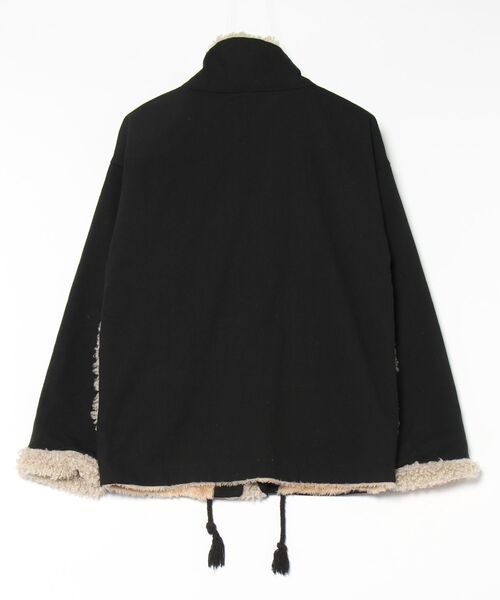 BLANC FICELLE デニムジャケット gジャン インナーファー デニムG