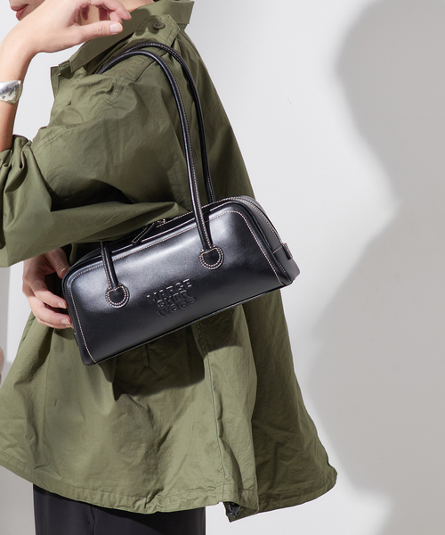 マージシャーウッド★SOFT BAGUETTE BAG★ソフトバゲットバッグ MARGE SHERWOOD/マージシャーウッド】SOFT BAGUETTE BAG：バッグ