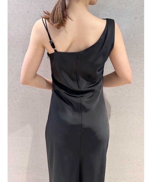 SNIDEL  サテンワンピース SNIDEL ワンピース レースジャケット×サテンキャミワンピースSET