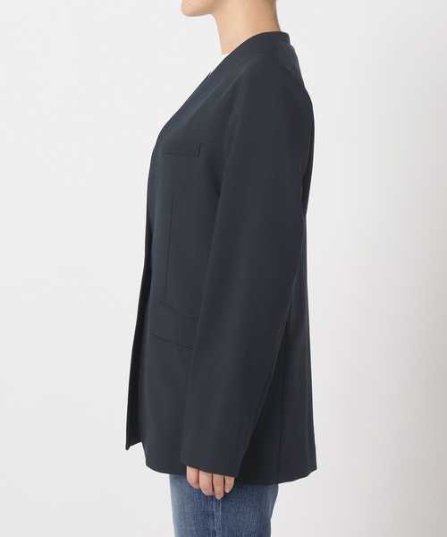Spick＆Span ジャケット ノーカラージャケット 「追加」ドライ