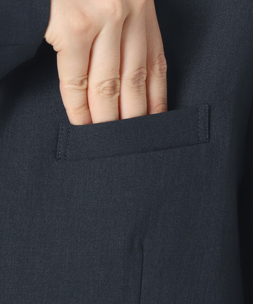 【えり 様】 スピックアンドスパン24SS ドライダブルクロスジャケット Spick＆Span ジャケット ノーカラージャケット 「追加」ドライ