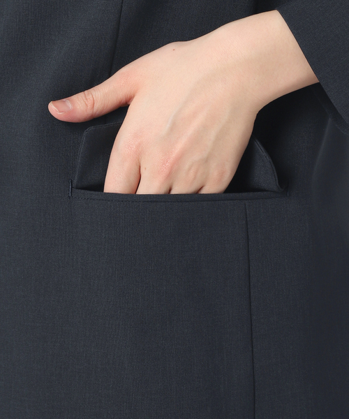 Spick&Spanノーカラージャケット Spick＆Span ジャケット ノーカラージャケット 「追加」ドライ