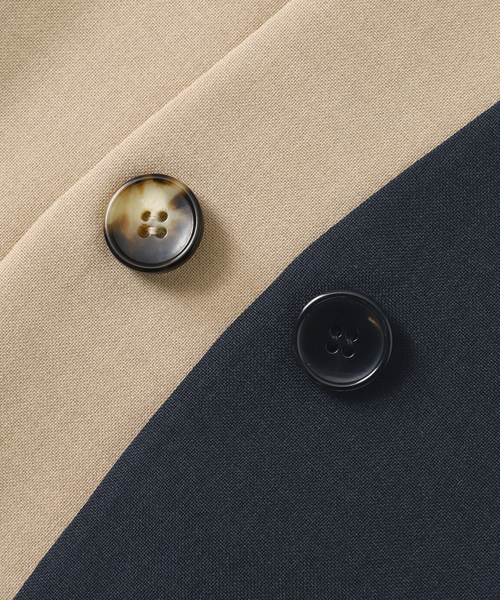 Spick & Span ドライダブルクロスVカラージャケット Spick & Span｜《追加》ドライダブルクロスVカラージャケット
