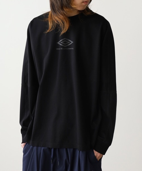 UMBRO■X White Mountaineering] Long Sleeve T-shirt■送料込 WHITE MOUNTAINEERING tシャツ White Mountaineering/ホワイト