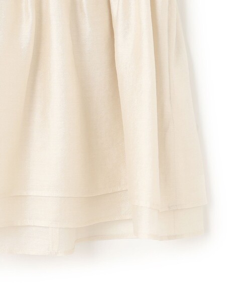 23区 tシャツ 「WEB＆一部店舗限定カラーあり」オーガンジービスチェ