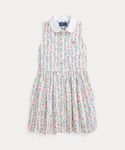 NEW【POLO RALPH LAUREN】フローラル プリント ミニワンピース NEW【POLO RALPH LAUREN】フローラル プリント ミニワンピース