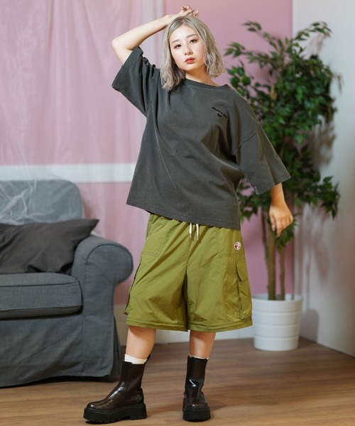 ROXY tシャツ 「ゆったりシルエット」ROXY/ロキシーハイビスカス