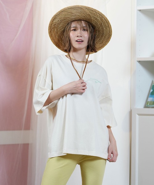 tシャツ 「ゆったりシルエット」ROXY/ロキシーハイビスカスTシャツ RST252046 レディース ROXY tシャツ 「ゆったりシルエット」ROXY/ロキシーハイビスカス