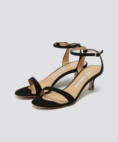 【美品】PELLICO ペリーコ SAMI アンクルストラップサンダル 36.5 PELLICO | アンクルストラップ サンダル 5.0cm BLACK - アマン