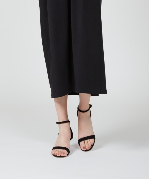 ■PELLICO■SAMI サミ アンクルストラップサンダル5CM PELLICO サンダル SAMI アンクルストラップ 5.0cm BLACK