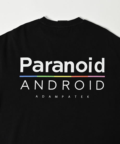 tシャツ ADAMPATEK/paranoid sleeveless/パラノイドプリントノースリーブ(AP2514024) レディース メンズ ADAM PATEK tシャツ 「ADAMPATEK/アダムパテック」pparanoid
