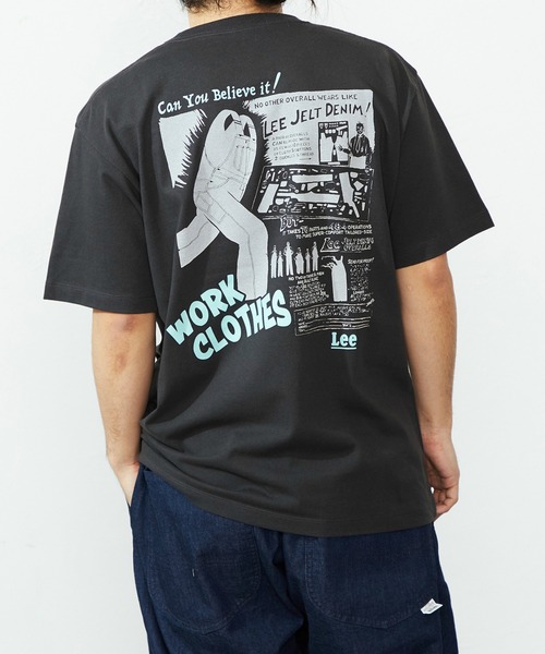 Lee（リー） tシャツ バックプリントTシャツ メンズ レディース