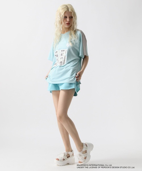 BABYMONSTER ゲームシャツ ホワイト レディース ゲームシャツ WHITE | BABYMONSTER ONLINE SHOP
