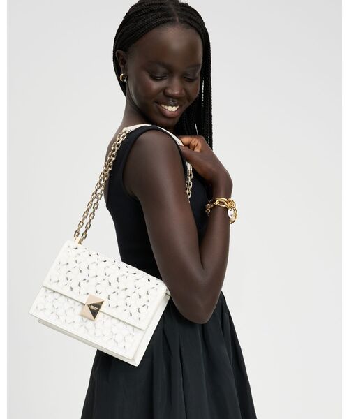 kate spade NEW YORK ショルダーバッグ バッグ デコ アイレット  