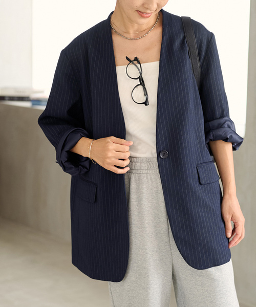 journal standard relume ブレザーネイビー38