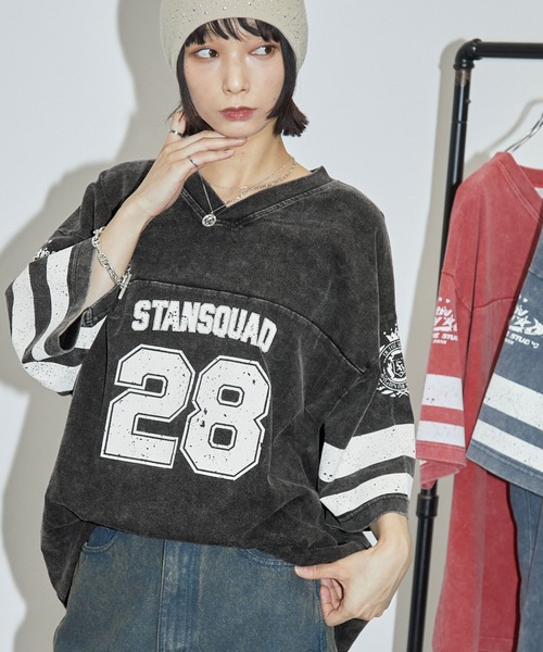 Anchor Smith tシャツ ヴィンテージ加工 ゲームデザイン