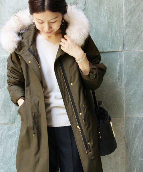 IENA（イエナ） モッズコート 38 ブルー レディース : ZOZOTOWN Yahoo