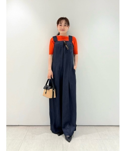 M 新品 コムデギャルソンシャツ サロペット パンツ オーバーオール ネイビー allureville（アルアバイル） サロペット オーバーオール セルリア