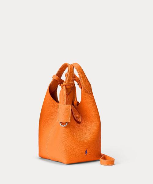 POLO RALPH LAUREN トートバッグ Polo Play レザー スモール