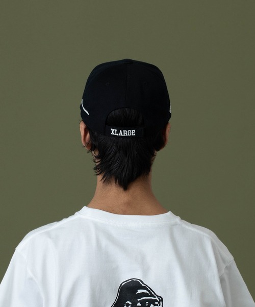 ギフトに最適 XLARGE DISTORTION LOGO CAP アジャスター付き XLARGE キャップ 帽子 DISTORTION LOGO CAP メンズ レディース