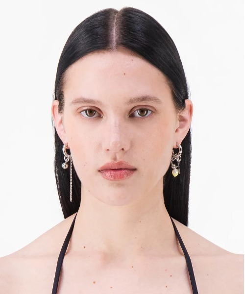 ジュスティーヌクランケ JustineClenquet Holly earrings ピアス JUSTINE CLENQUET イヤリング CLENQUET/ジュスティーヌ