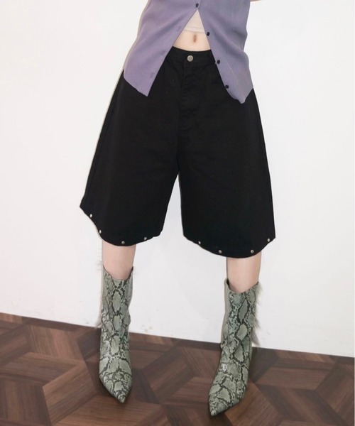 musubore デニムパンツ musubore ジーンズ デニム デニムパンツ 「 select 」studs