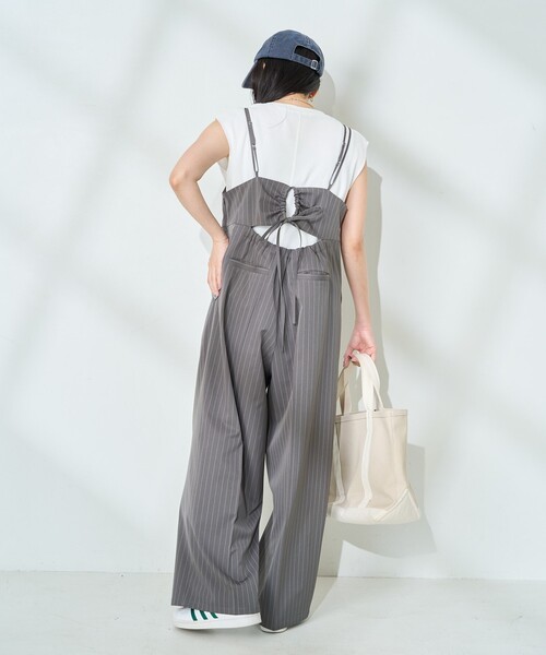 FREAK'S STORE サロペット オーバーオール 「接触冷感/UVカット