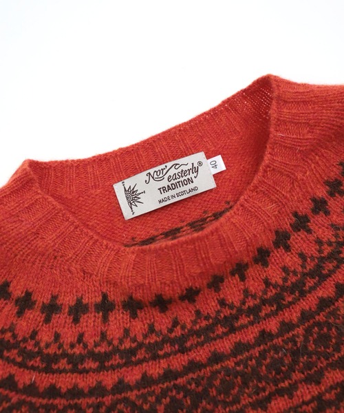 Nor'easterly（ノアイースターリー） セーター ニット CREW 2TONE