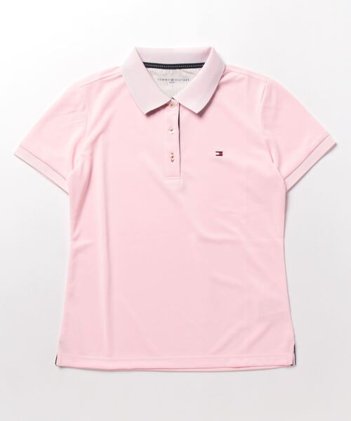 [TOMMY HILFIGER GOLF] рубашка-поло с коротким рукавом S белый женский 