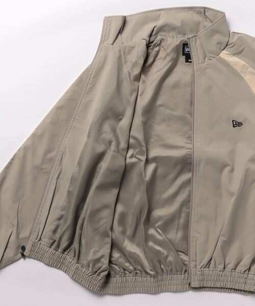 NEW ERA 「NEW ERA」 ジップアップブルゾン L オリーブ メンズ