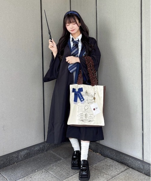 Maison de FLEUR トートバッグ Harry Potter / フリルスクエア