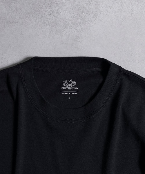 「NUMBER (N)INE」 「FRUIT OF THE LOOM」半袖Tシャツ L ホワイト メンズ