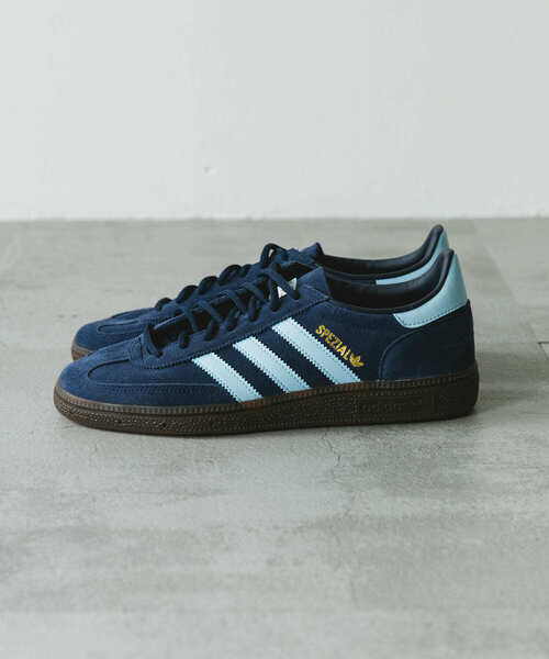 adidas HANDBALL SPEZIAL 青 スニーカー ADAM ET ROPE' スニーカー 「adidas(アディダス)」HANDBALL
